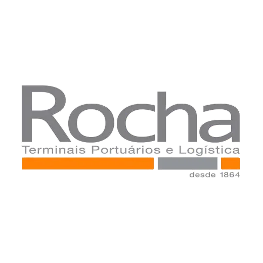 Logotipo Rocha Terminais Portuários e Logística